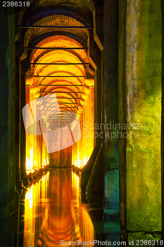 Image of Basilica Cistern interior