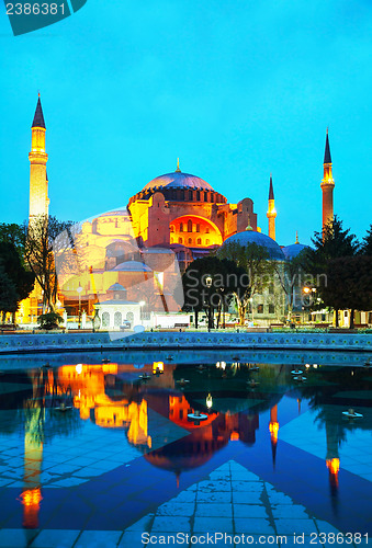 Image of Hagia Sophia in Istanbul, Turkey