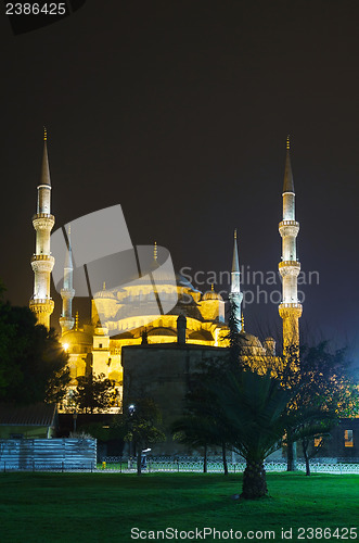 Image of Sultan Ahmed Mosque (Blue Mosque) in Istanbul