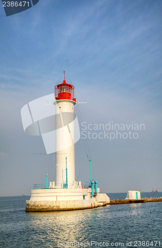 Image of Lighthouse at sunny day