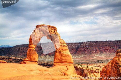 Image of Delicate Arch at Arches National Park, Utah, USA