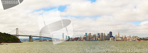 Image of Panoramic view to the downtown of San Francisco