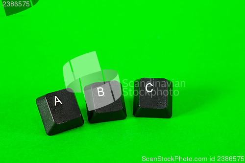 Image of Three plastic keys