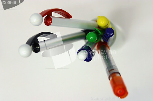 Image of  pens, pin, pins, school, secretary