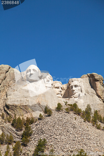 Image of Mount Rushmore monument in South Dakota