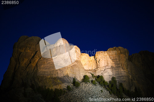 Image of Mount Rushmore monument in South Dakota