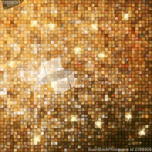 Image of Amazing design on gold glittering. EPS 10