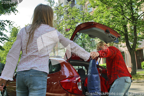 Image of Journey to families on car