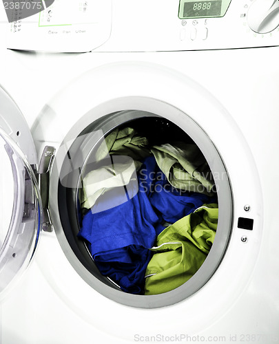 Image of Clothes in laundry