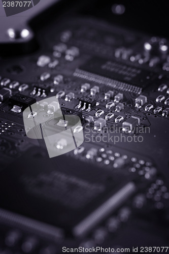 Image of Electronic circuit board