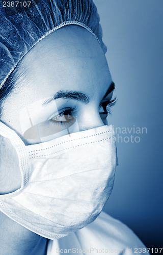 Image of Portrait of a young doctor!