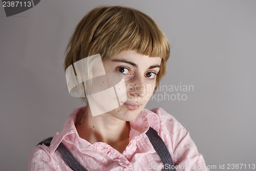 Image of Portrait of a young woman
