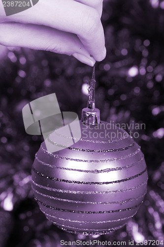 Image of Christmas decorations