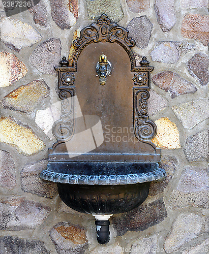 Image of beautiful old-style fountain