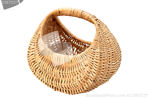 Image of beige handmade basket