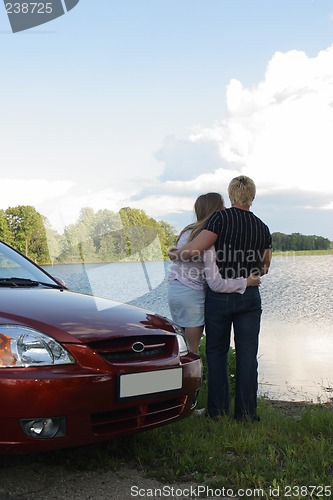 Image of Journey to families on car