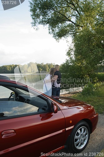 Image of Journey to families on car