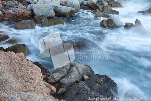 Image of moving waves