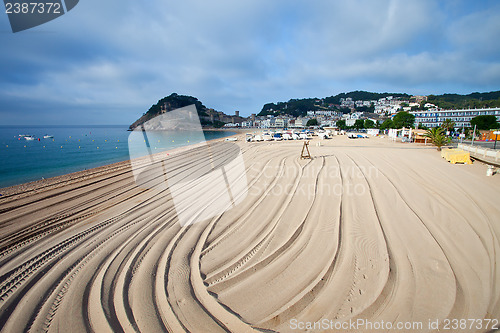 Image of beach in Tossa de Mar
