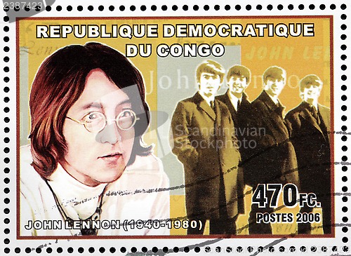 Image of John Lennon Stamp