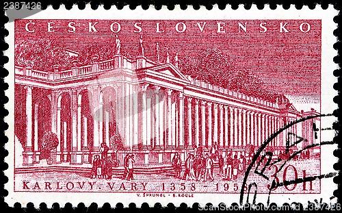 Image of Karlovy Vary Stamp