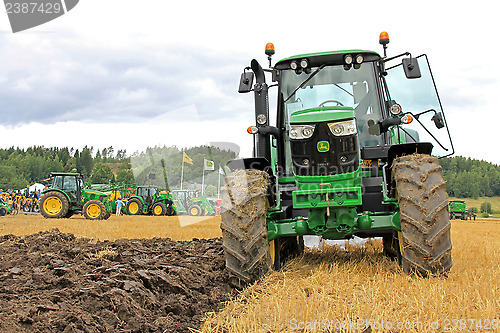 Image of John Deere 6150M Agricultural Tractor in Agricultural Show