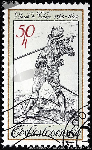 Image of Jacob de Gheyn Stamp