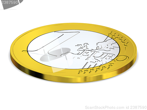 Image of One Euro coin