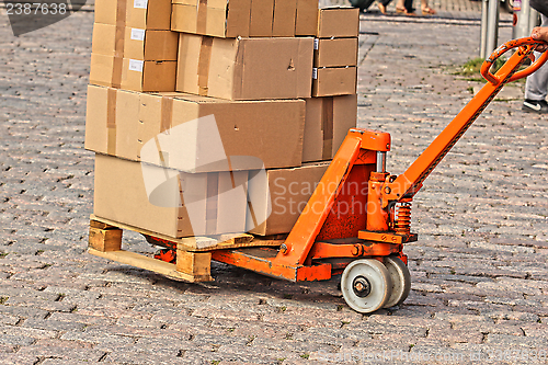 Image of Fork pallet truck