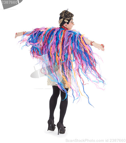 Image of Fashion conscious drag queen