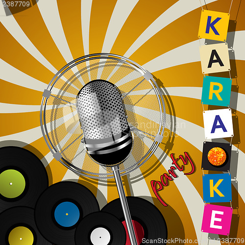Image of Karaoke party design