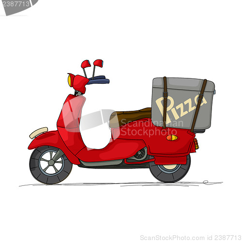 Image of Pizza scooter