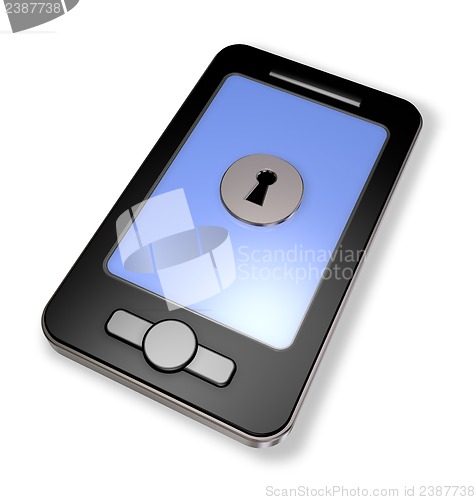 Image of smartphone security