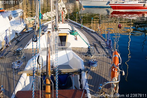 Image of Yachts in marina