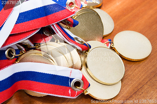 Image of Gold medals