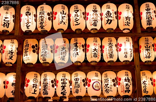 Image of Japanese lanterns