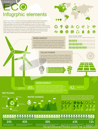 Image of ECO Infographic elements