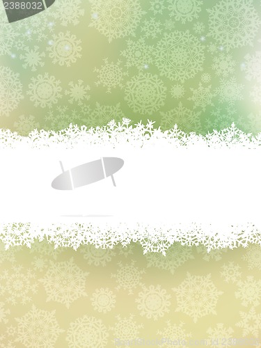 Image of Beige christmas with snowflake. EPS 10