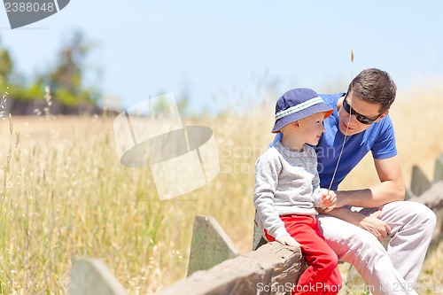 Image of family hike