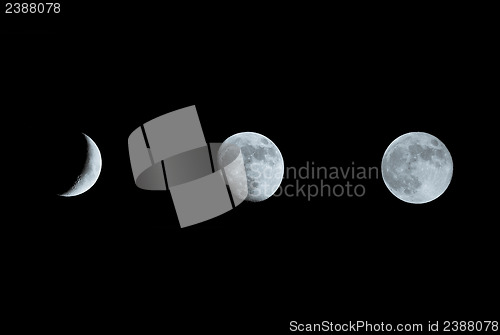 Image of Moon phases