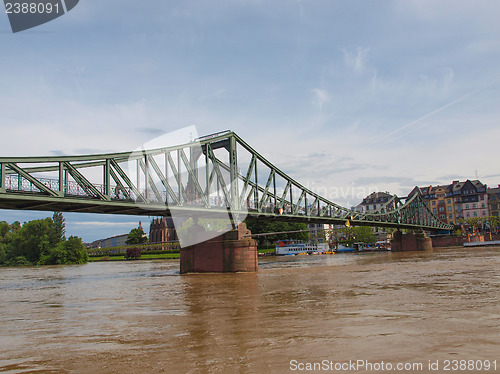 Image of Iron Bridge in Frankfurt