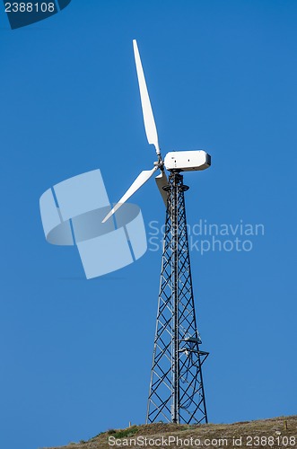 Image of Wind turbine tower