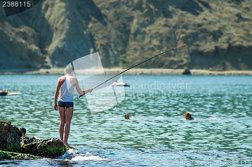 Image of Fishing man