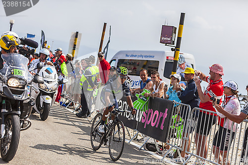 Image of The Cyclist Nairo Alexander Quintana Rojas on Mont Ventoux