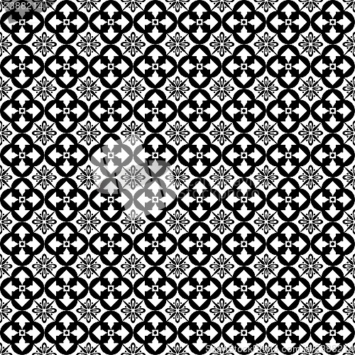 Image of seamless floral pattern