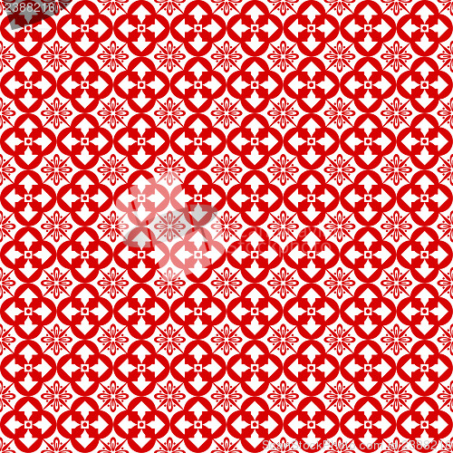 Image of seamless floral pattern