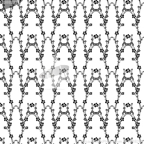 Image of seamless floral pattern