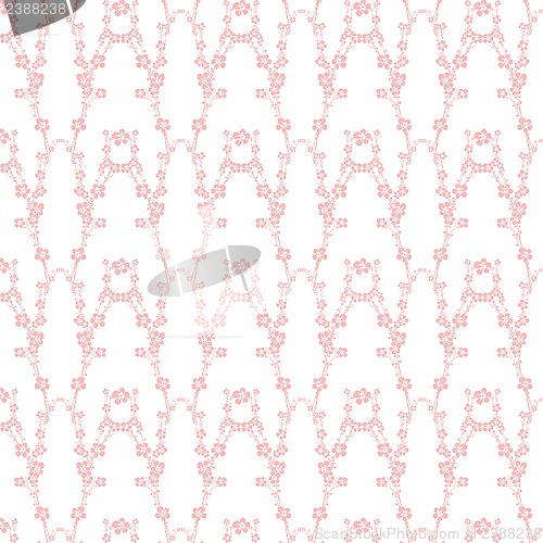 Image of seamless floral pattern