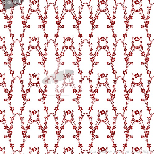 Image of seamless floral pattern