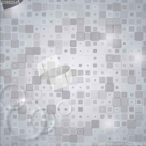 Image of Abstract Technical Geometric Square Background